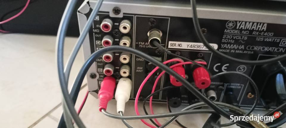 Mini wieża Yamaha E400 PianoCraft Wieże i miniwieże Sędziszów