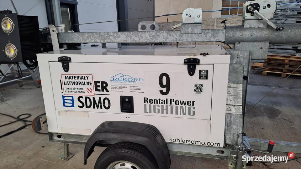 Maszt Oświetleniowy Kohler SDMO RL45003 Produkcja dolnośląskie Jelcz-Laskowice sprzedam