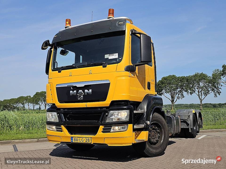 MAN 26360 TGS 6X24 MANUAL 9T FA podwozie z sprowadzony Samochody ciężarowe