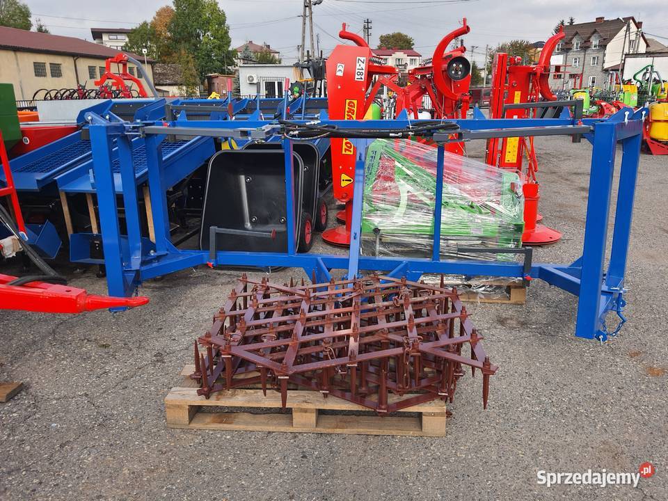Brona polowa zębata 5Ś16 hydrauliczna nieuszkodzony