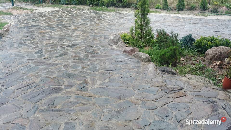 łupek na podjazd podjazd z kamienia oczko wodne Księżyce sprzedam