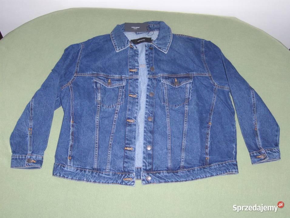 Vero Moda Kurtka jeansowa Bawełna R5052 NOWA niebieski Łódź sprzedam