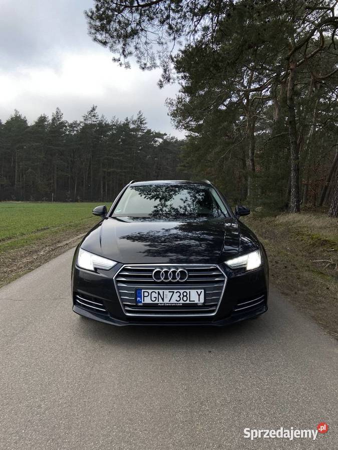 Audi A4 B9 20 190 koni Stronic Salon Polska nieuszkodzony Niechanowo