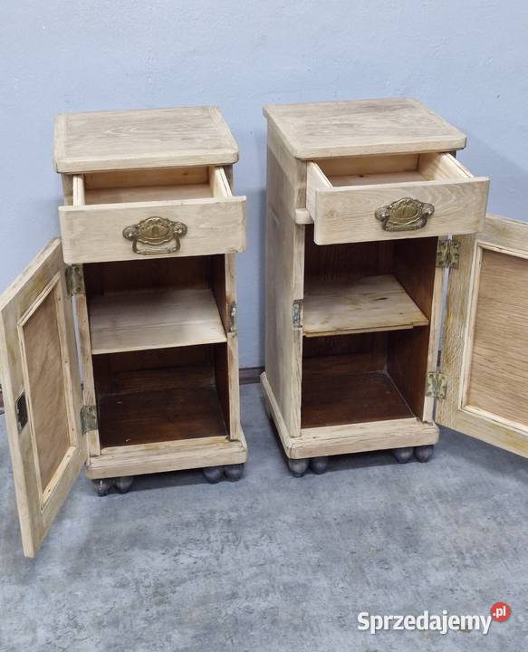 Dębowe Szafki Nocne Szafka Nocna AntykiMarki Marki sprzedam