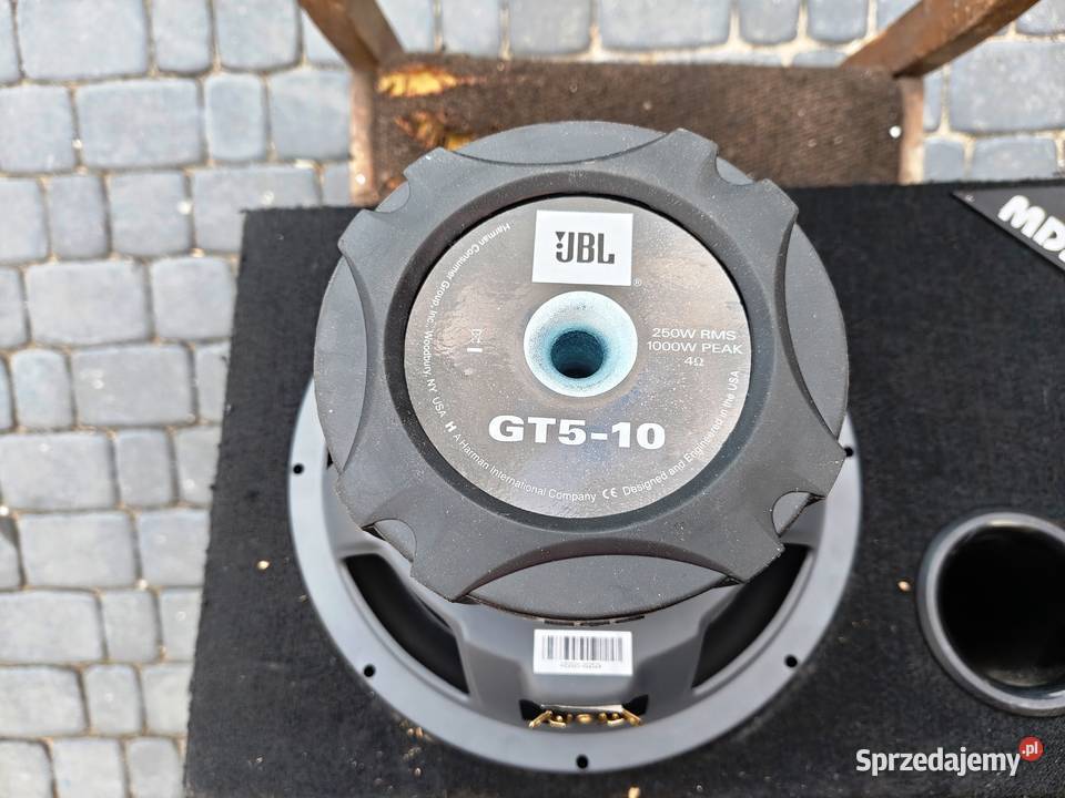 Skrzynia basowa bassowa subwoofer JBL GT510