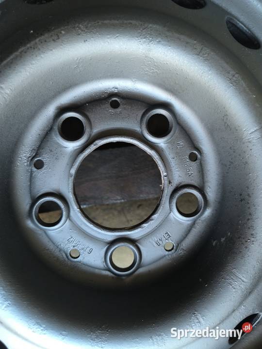 Mercedes 124 felgi stalowe 3 sztuk 5x112