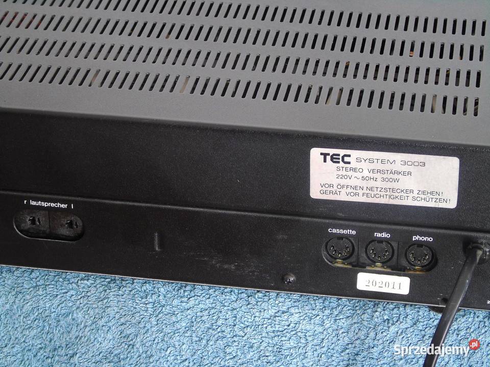 Wzmacniacz TEC System 3003 sprawny DOSTAWA