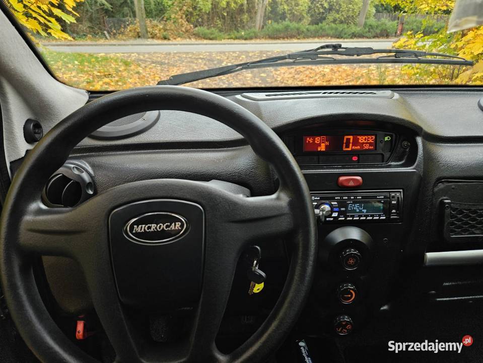 Microcar MGO 2011r 4 osobowy Fak VAT23 L7e na B1 skórzana tapicerka M.GO sprzedam