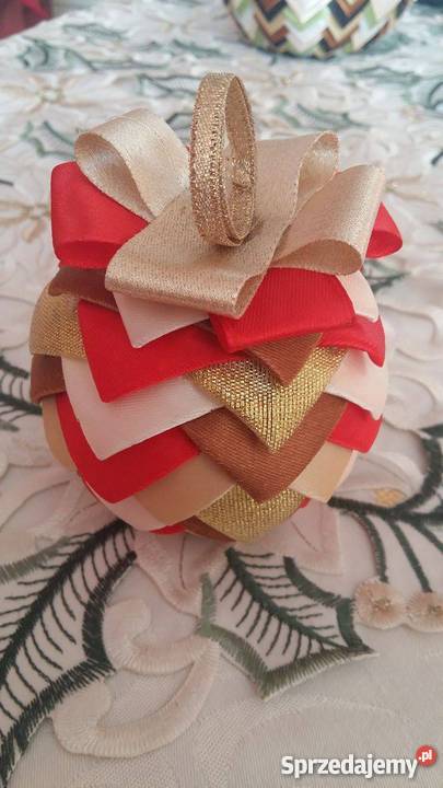 Bombki samorobne wielokolorowy pomorskie Łąg