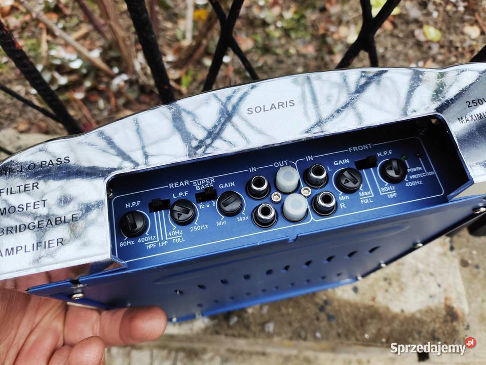 Wzmacniacz samochodowy 4 kanałowy Megakick Niegowonice