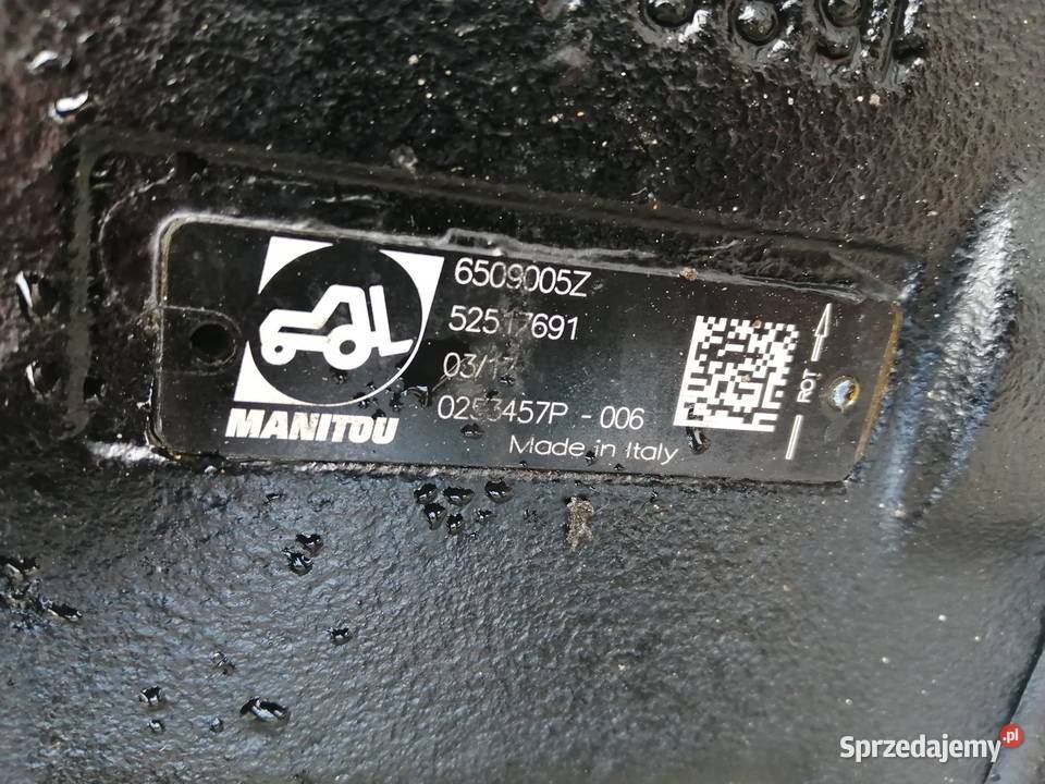 Pompa hydrauliczna Manitou MLT 737 2017r Wilkowo