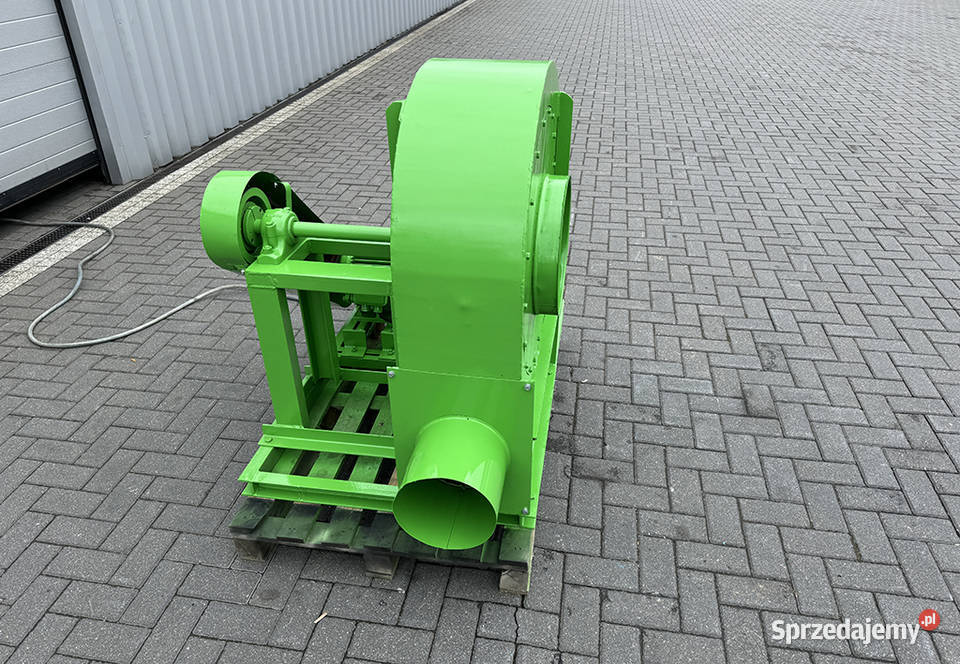 Wentylator TYWENT do odciągu trocin wyciąg 75kW pomorskie Sierakowska Huta