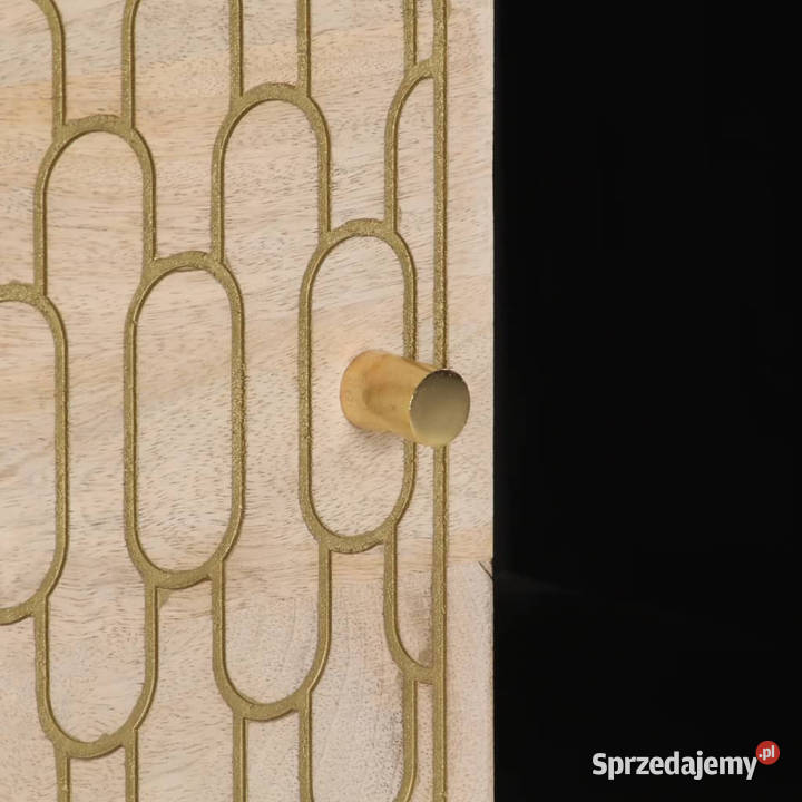 Szafka 80x33x75 lite drewno mango WM358275 Pozostałe Warszawa