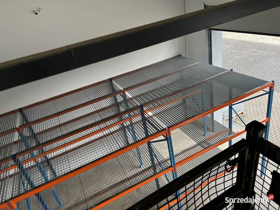 Półpiętro magazynowe antresola podest regały