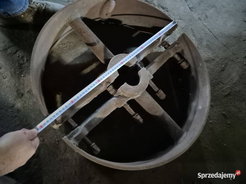 Koło pasowe na pas płaski średnica 58 3 świętokrzyskie Ruda Pilczycka