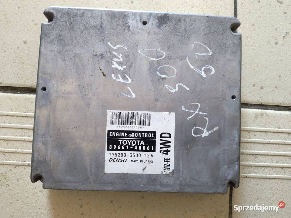 Sterownik silnika Lexus RX300 Toyota 8966148061