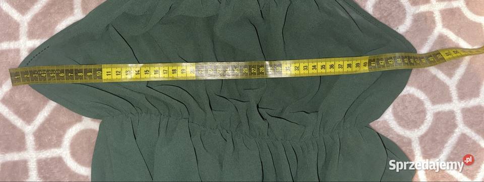 Sukienka hiszpanka butelkowa zieleń Spódnice i sukienki kujawsko-pomorskie Grudziądz