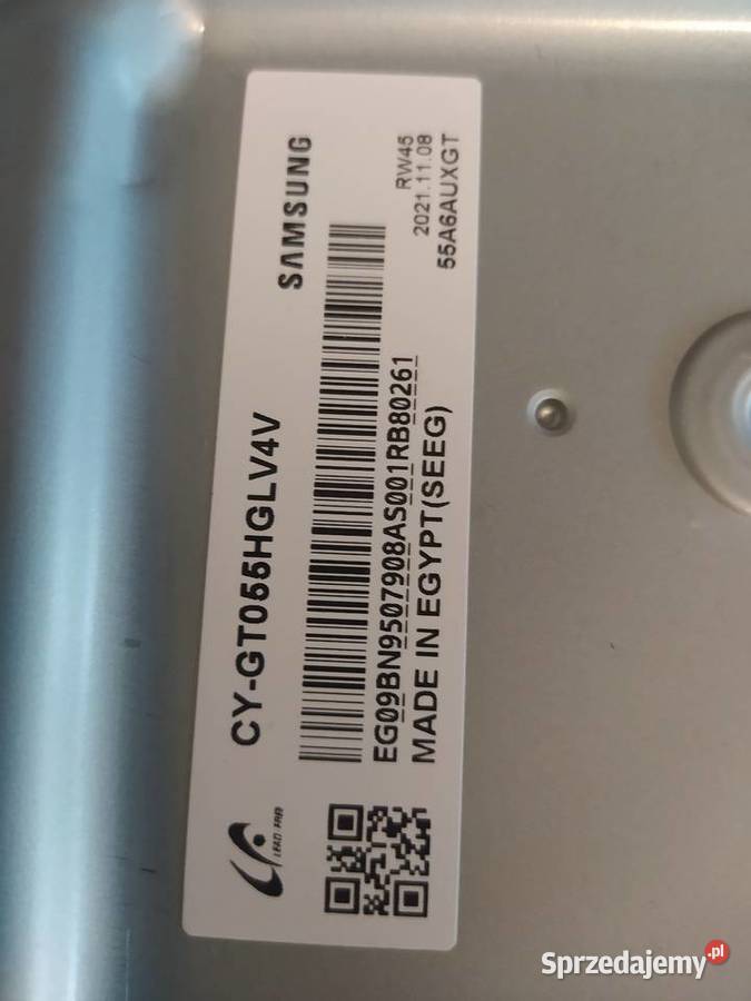 BN9650973K Płyta główna Samsung UE55TU7022K podkarpackie Krosno sprzedam