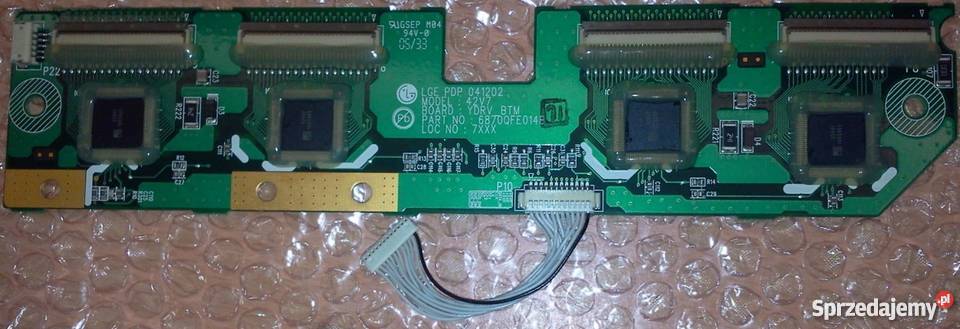 Sprawne YDRV do panela PDP 42V7 6870QDE014B Pozostałe Opole sprzedam