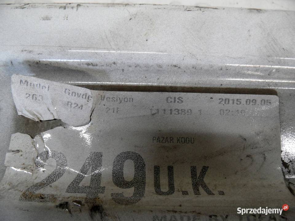 DOBLO II COMBO D 16r belka zderzaka przód