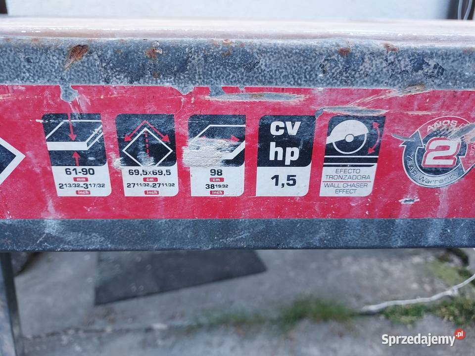 RUBI DC250 850 elektryczna przecinarka glazury Piły tarczowe Maliszew