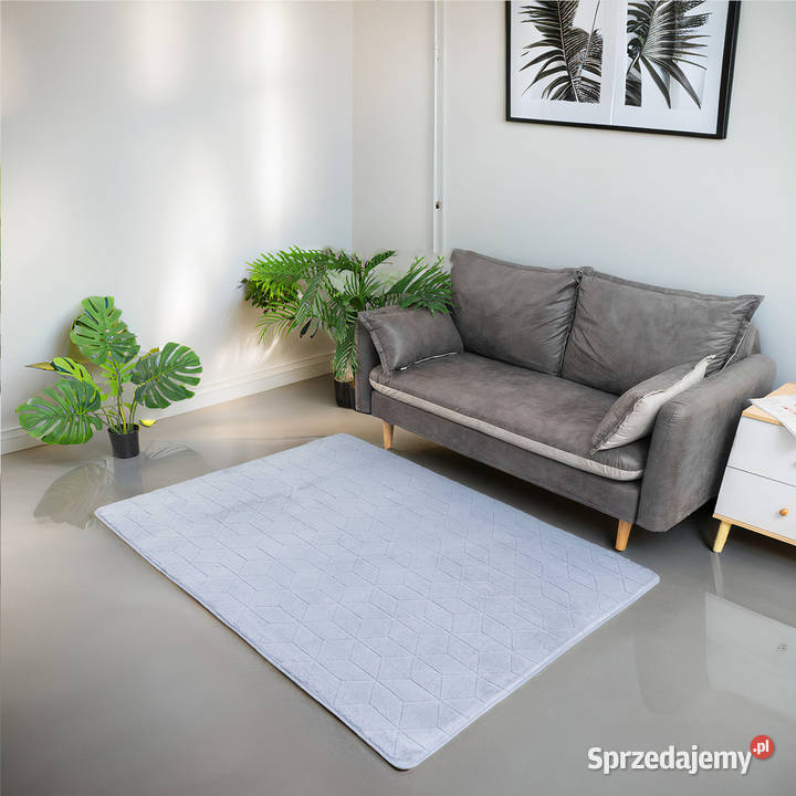 Dywan STRADO Rabbit 3D pluszowy miękki królik