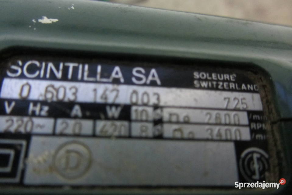 Wiertarka BOSCH 230V lubelskie