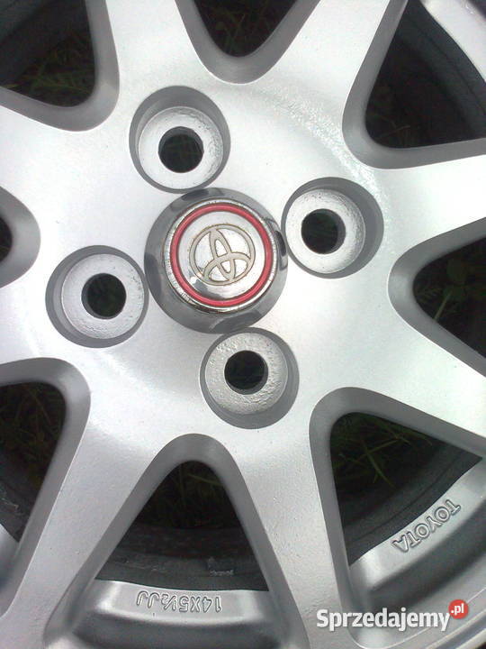 Felgi aluminiowe 14 Toyota Yaris Corolla plus Jarosław