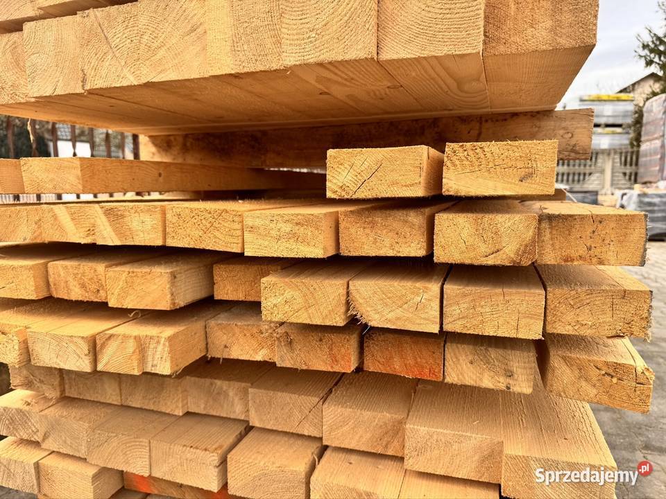 kantówka drewniana sosna świerk 60 x 120 mm Oleśnica