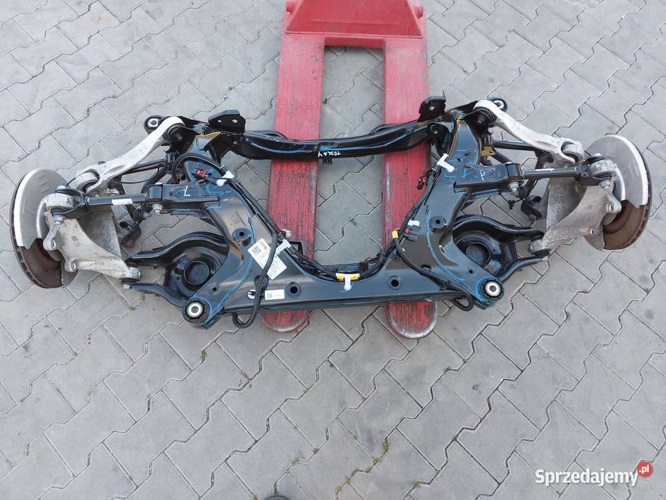 TESLA MODEL Y 2024r ZAWIESZENIE TYŁ KOMPLETNE sprzedam