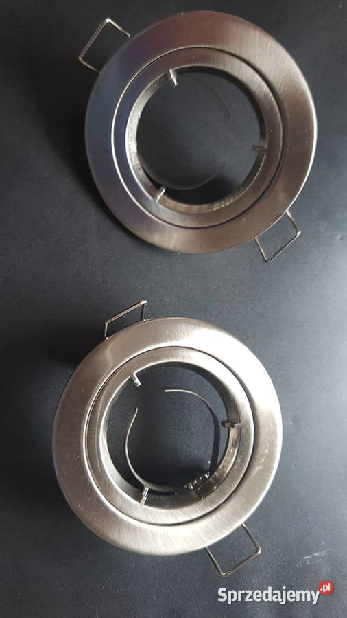 Oprawa halogenowa podtynkowa stała ze stali  czarny Biała Podlaska