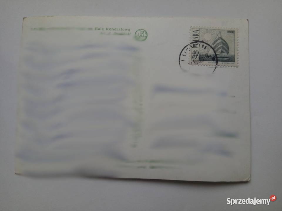 Pocztówka Tatry z 1970r PRLu Znaczek