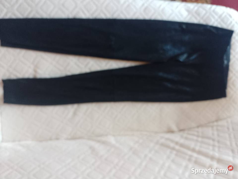 34XS ZARASkórzane legginsy z Madrytu spodnie Kraków