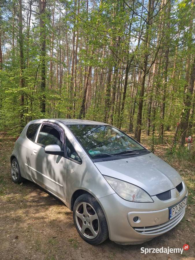 Mitsubishi Colt 13 benzyna z 2007roku Srebrny wielkopolskie sprzedam