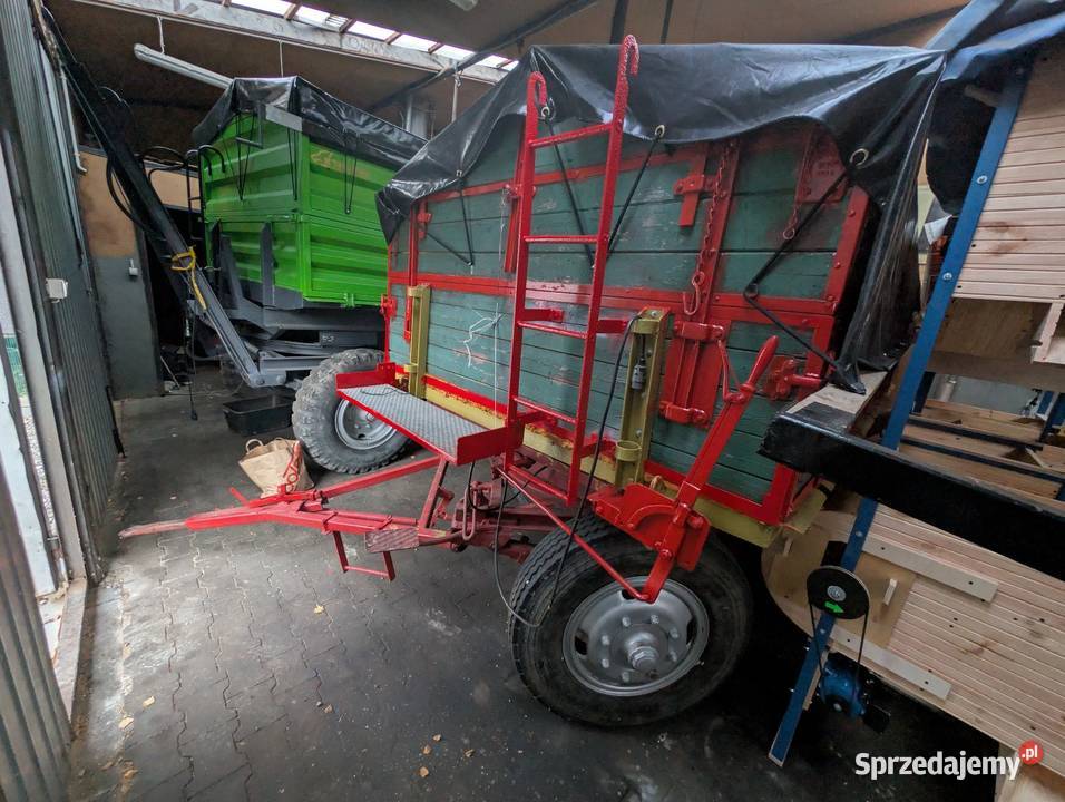 Przyczepa wywrotka 6t hamulec najazdowy 5t 7t Łabunie