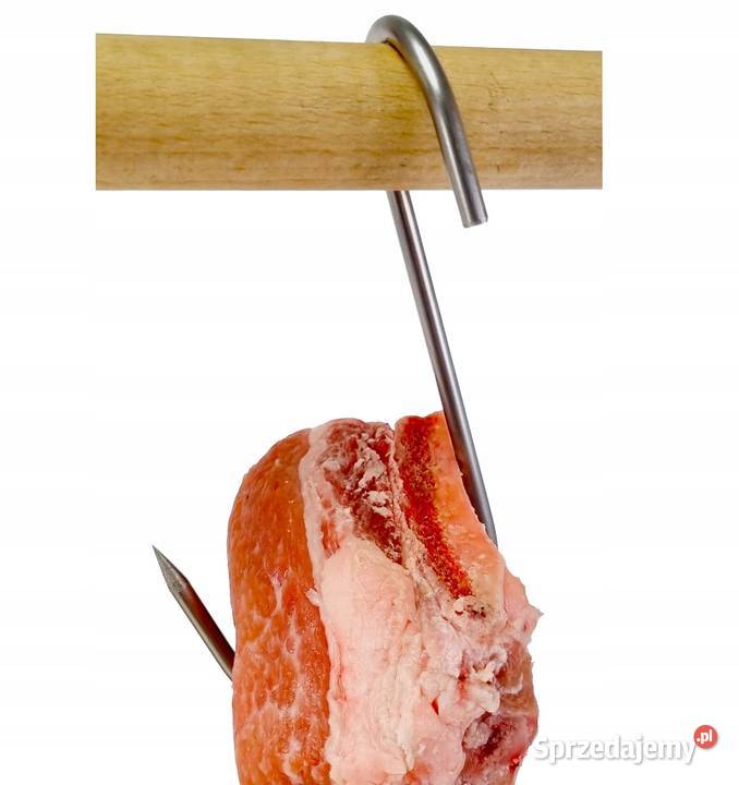 Hak Wędzarniczy Super Smoke S skręcony do wędlin