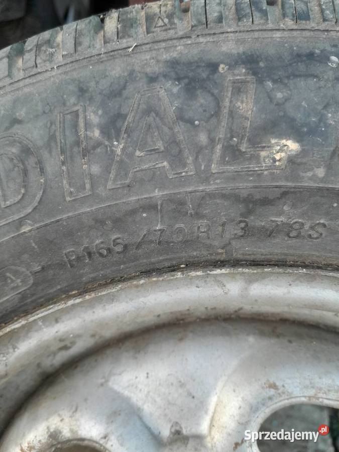 Koło felgą z oponą R13 podkarpackie Nowa Sarzyna sprzedam