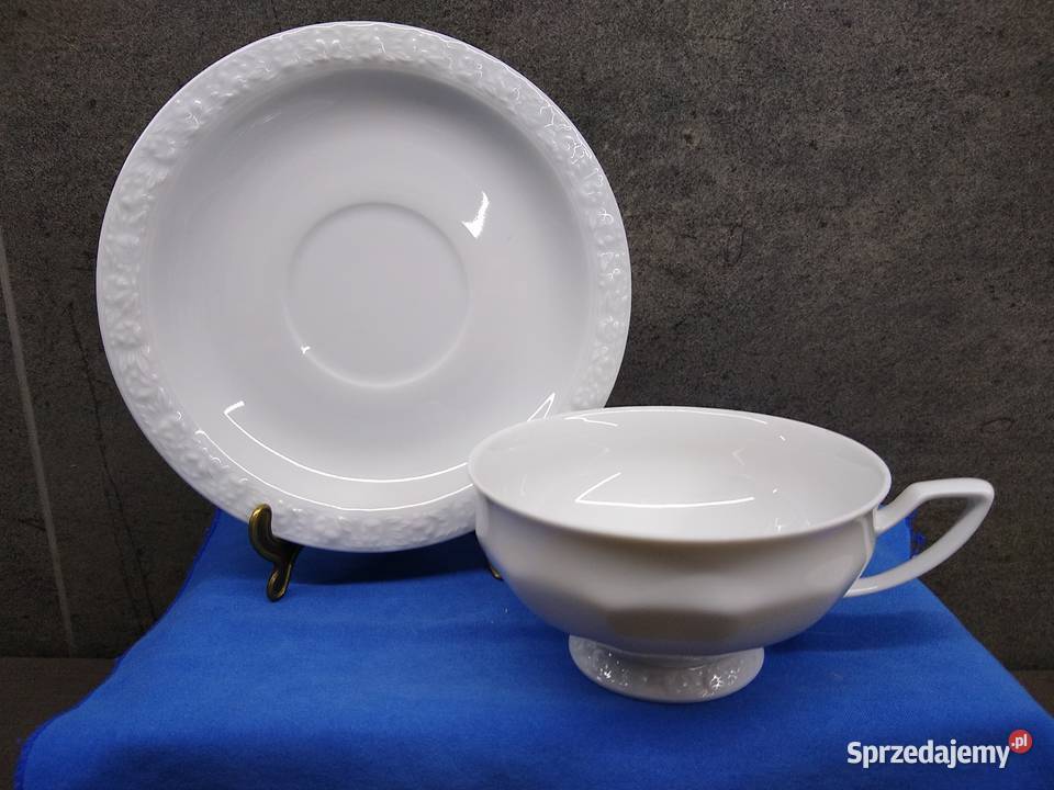 Filiżanka do herbaty Rosenthal Biała Maria Kalisz sprzedam