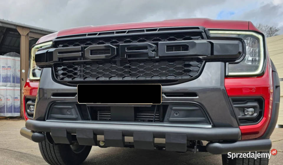 Orurowanie przednie FORD RANGER 2023 76mm Czarne Pasłęk sprzedam