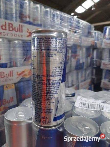 Oryginalny napój energetyczny Red Bull 250ml w Szczecin