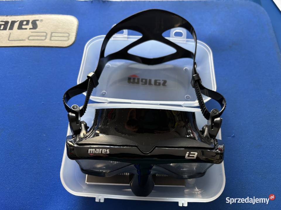 Maska do nurkowania Mares i3 czarny silikon śląskie Bytom