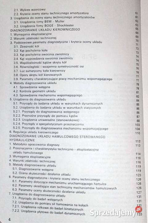 Diagnozowanie samochodów w zakresie Rok wydania 1989 Książki i Podręczniki Chełm