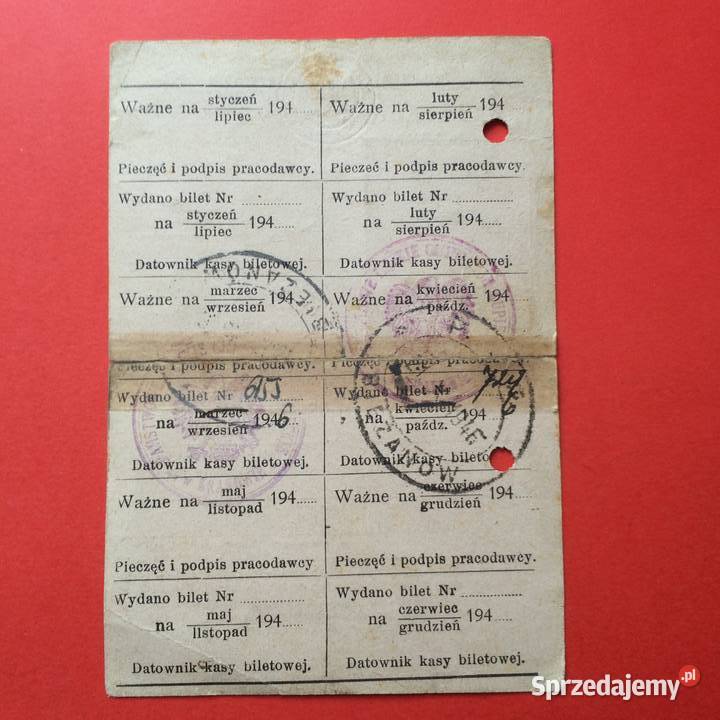 1918 Zaświadczenie PKP Chrobak Szczecin sprzedam