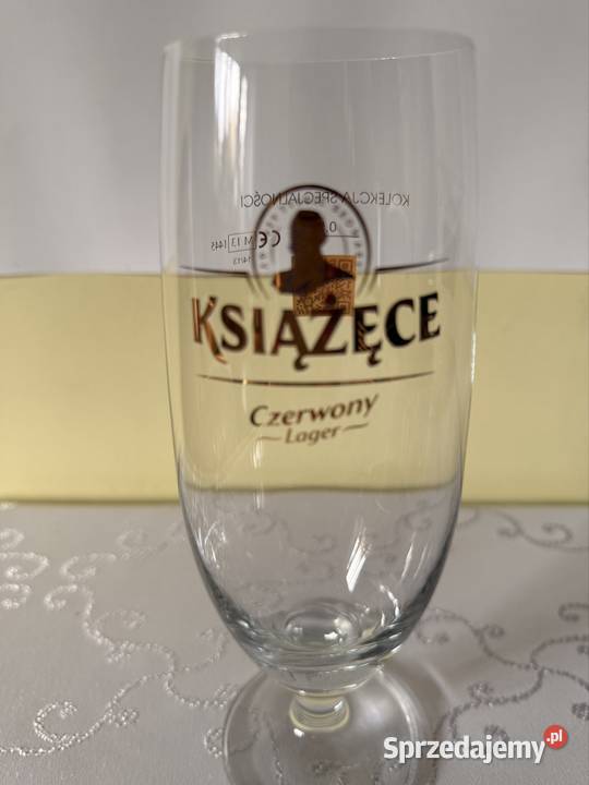 Szklanka Książęce Czerwony Lager 05l Oryginalny śląskie Czerwionka-Leszczyny sprzedam