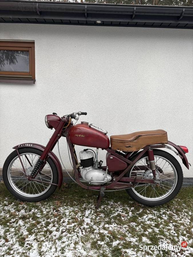 WFM M06 1958r Oryginalny stan zarejestrowana 125cm3 śląskie Widzówek