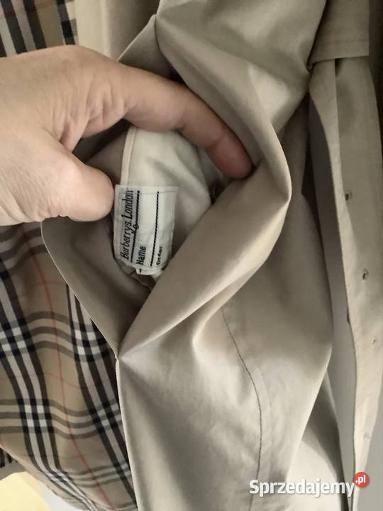 Oryginalny płaszcz Burberry Vintage Wiosenna/Jesienna  śląskie
