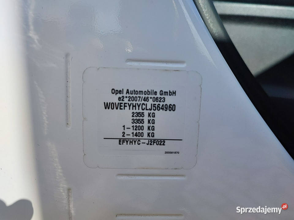 Opel Combo niski przebieg klimatyzacja ABS Ustroń sprzedam