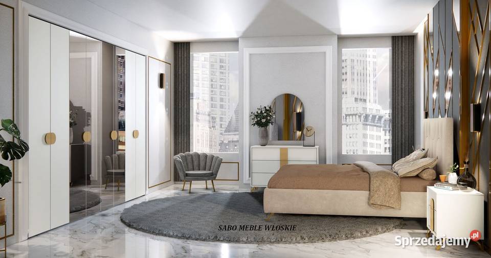 Nowoczesna włoska komoda do sypialni Gracja