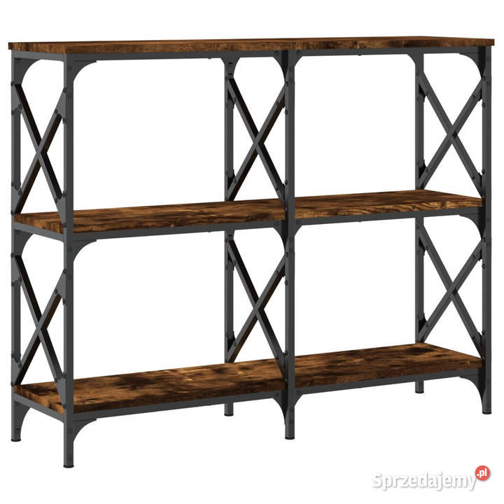 Stolik konsolowy przydymiony dąb 100x28x805