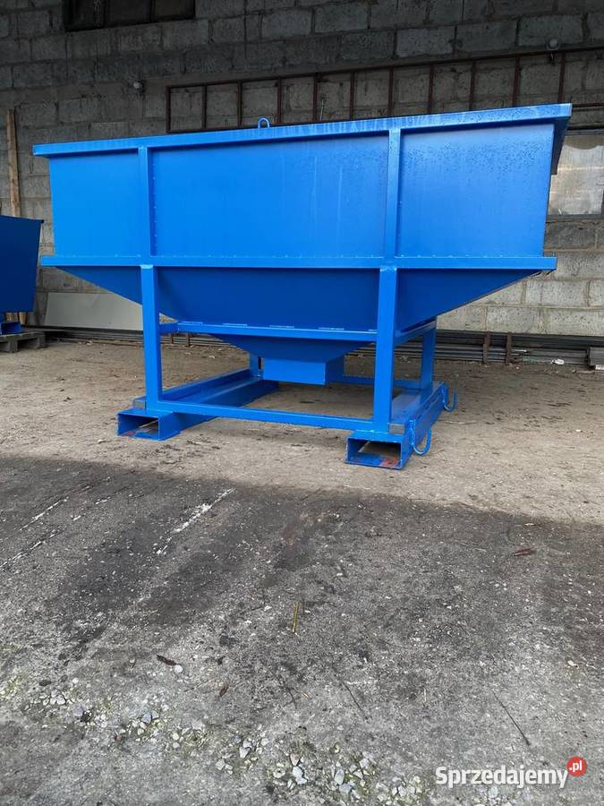 Kosz zasypowy paczkarka Bufor przyjęciowy do big